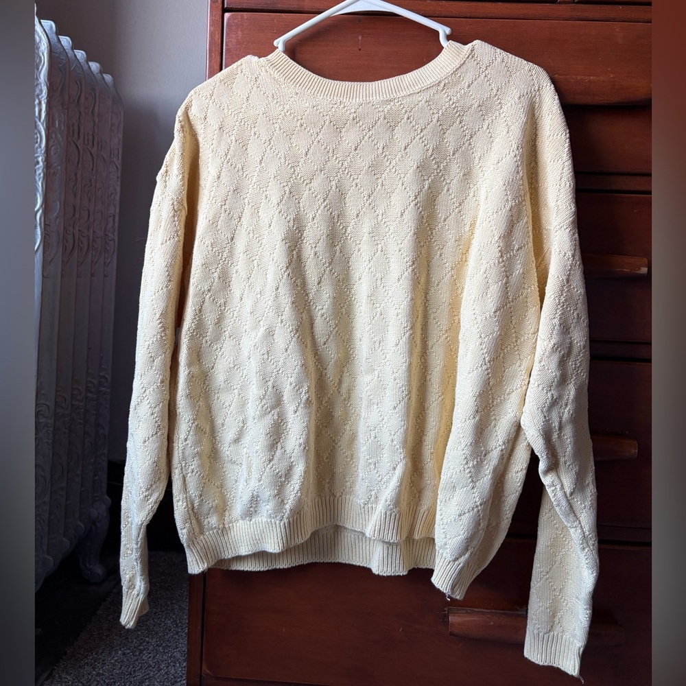 medium yellow Talbots sweater